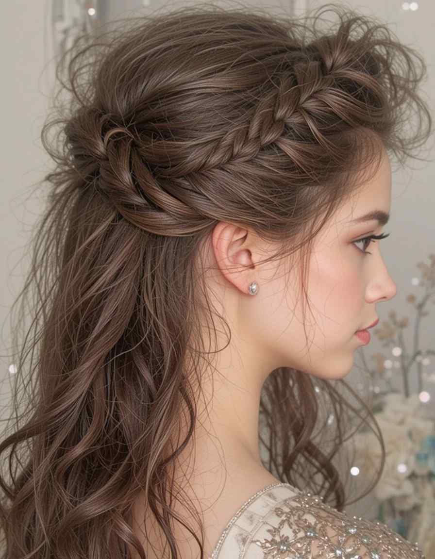Twisted Half-Up Styles Twisted Half-Up Styles