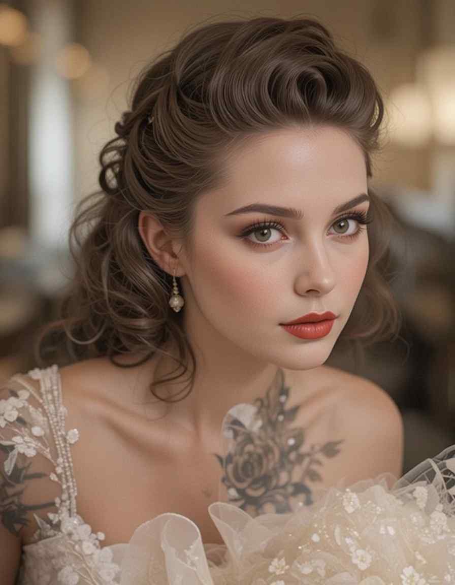 Vintage Victory Rolls