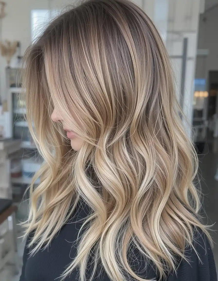 Warm Blonde Balayage Warm Blonde Balayage