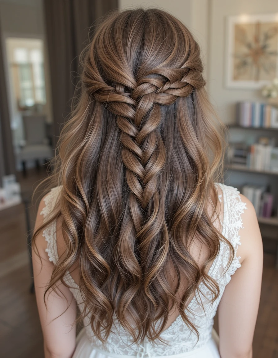Waterfall Braid Romance Waterfall Braid Romance